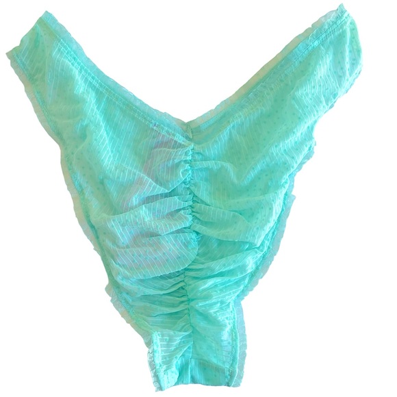 Savage X Fenty Other - Savage X Fenty‎ Women's Lace Cheeky Undies baby blue Size Large